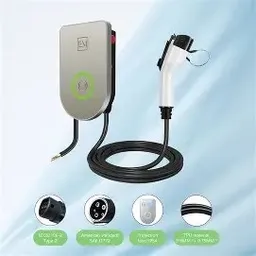 China Genset 7kW Wall-Mounted AC EV Charger – OCPP 1.6, 32A, IP65, Smart Charging for Home & Office